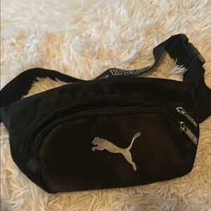 Puma Black Fanny pack